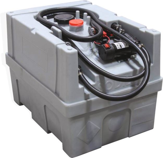 Image sur Cuve de ravitaillement gasoil PE 200L avec pompe 12V 40 l/min