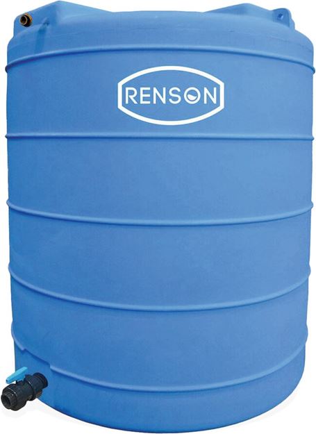 Image sur CUVE A EAU BLEUE EN PE 5000L RENSON