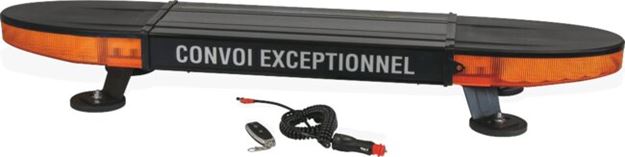 Image sur RAMPE DE SIGNALISATION MAGNETIQUE SANS FIL RECHARGEABLE