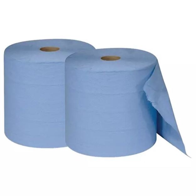 Image sur LOT DE 2 BOBINES OUATE BLEU