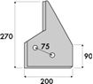 Image sur Aileron coutre Naud 03060116 - 031193 Droite